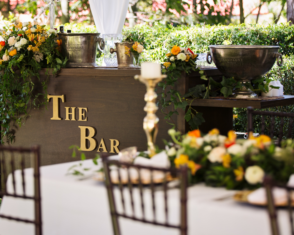 Bar + Chairs + Tables Package